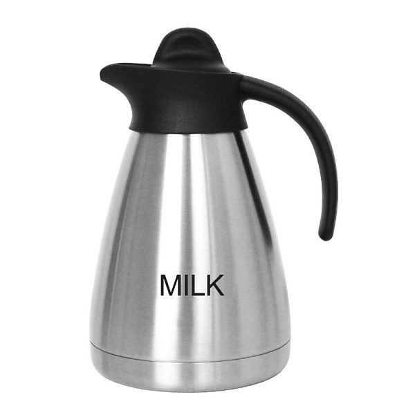 Olympia Thermoskanne 1L MILK, Edelstahl und Polypropylen, CL372