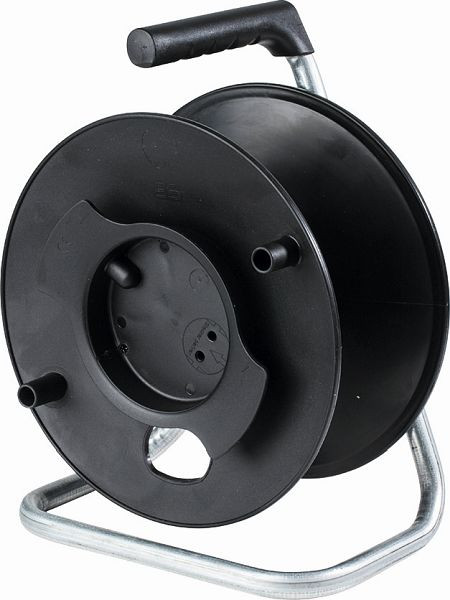 as-Schwabe Uni-Roller 285mm Ø leer Drähte, Schnüre, Kabel etc., mit Kabelhaspel, 12121