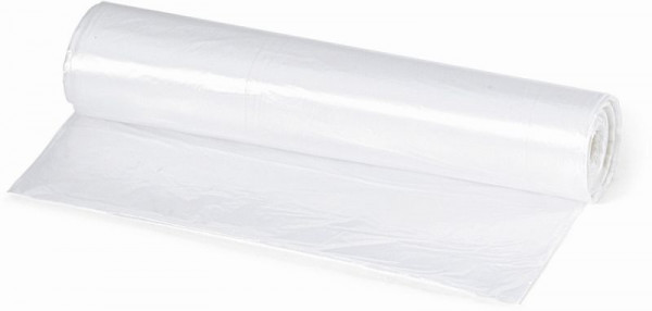 Nölle Mülleimerbeutel, 60 Liter, 10 my, 10 Stück pro Rolle, transparent, VE: 45 Stück, 739760