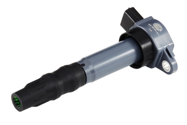 HELLA Zündspule, 3-polig, Kerzenschachtzündspule, geschraubt, 5DA 358 057-671