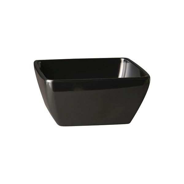 APS Schale -FRIENDLY BOWL-, 12,5 x 12,5 x 6,5 cm, PET, schwarz, 0,4 Liter, 79003