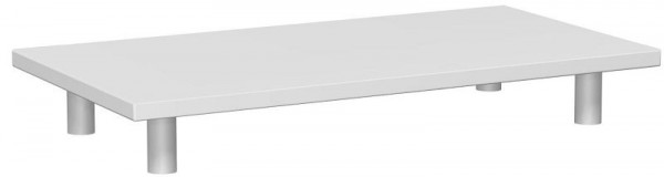 geramöbel Aufsatzplatte, 800x400x105, Lichtgrau, S-380001-L