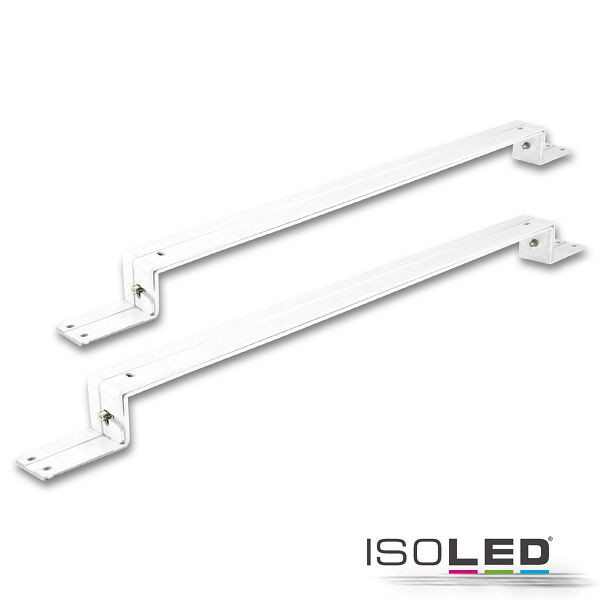 ISOLED Montagebügel 2 STK für ISOLED LED Panel 625x625, weiß RAL 9016, 114701