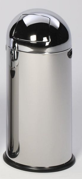 VAR Abfallsammler 52 L ohne Fußpedal, Edelstahl, 43127, 4030695431274