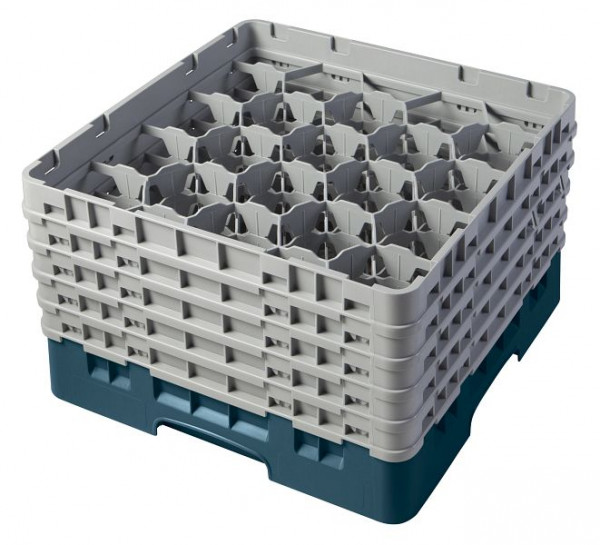 Cambro Spülkorb mit 20 Fächer Camrack® 25,7 cm Türkis, 20S958414