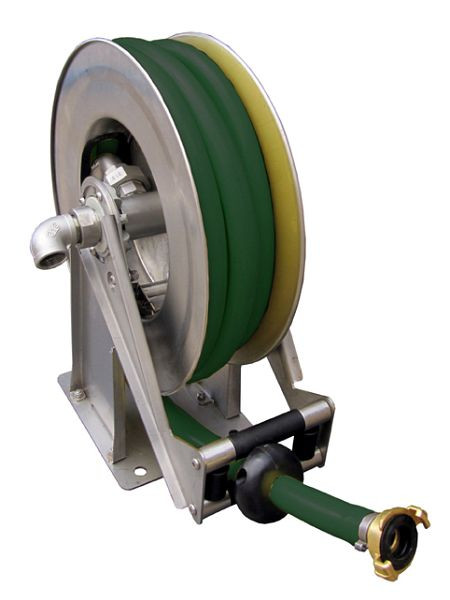 Ebinger Schlauchaufroller OSM 250, Max. 15bar/90°C, 5m - 3/4" Gummischlauch ET, 1.254.134