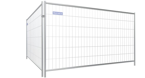 Schake Mobilzaun „Profi S”, Element mit Haken und Ösen, Breite: 3,50 m, Höhe: 2,00 m, 3B2036SH