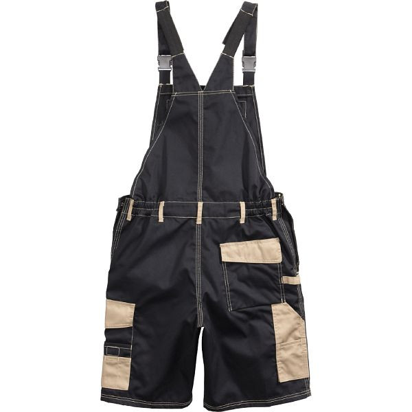 Korsar Latz-Bermuda schwarz-beige in Größe 48, 3740600048