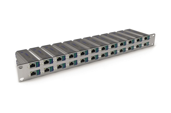 Veracity Rackmontageschiene, 19", 1HE, für bis zu 24 LONGSPAN Einheiten, VLS-1U