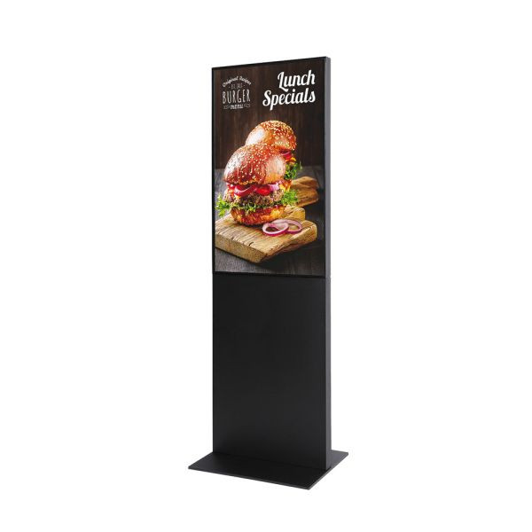 Showdown Displays Digitale Infostele Smart Line 43", schwarz, DITTOTEM43ESF