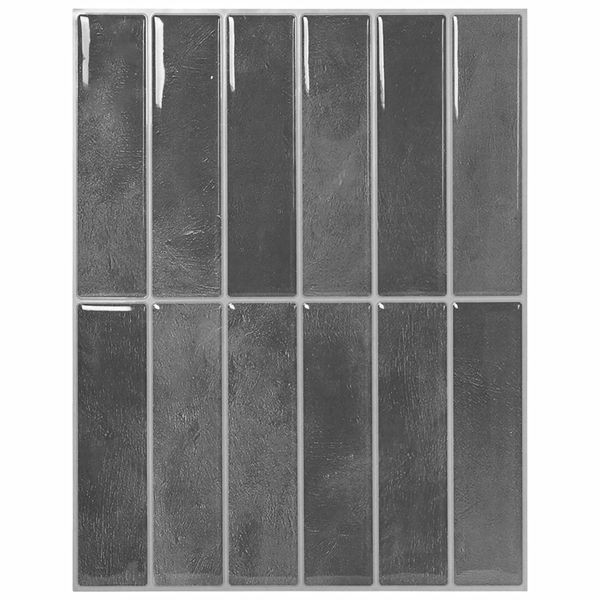 vidaXL Rechteckige Fliese 20-teilig Grau 29 x 23 x 0,08 cm, 42046160