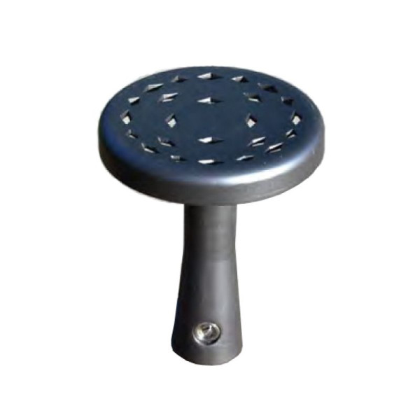 Stein HGS Sitzpoller -Naxos-, feststehend/zum Einbetonieren, RAL 3020 Verkehrsrot, 24524-02