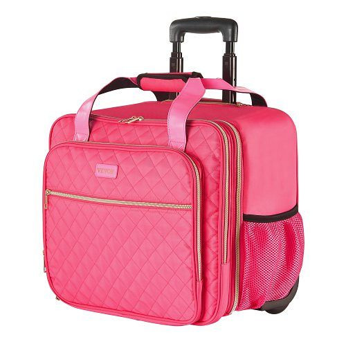 VEVOR Laptop Notebook Trolley Aktenkoffer Notebooktasche 17,3 inch (43,9 cm) Pink, LGSTDNB173INCR54MV0