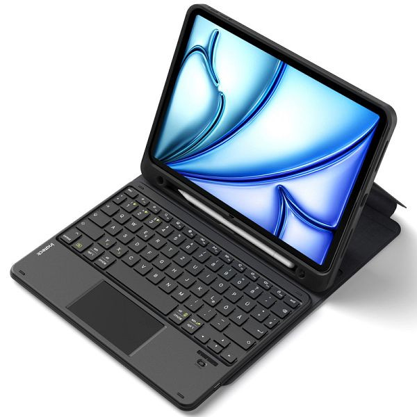 inateck Abnehmbar Tastatur für iPad 11" A16 (2025), iPad Air 11" M4/M3/M2 (2026/2025/2024), iPad Air 10.9" 5/4, iPad Pro 11" 4/3/2/1, schwarz, N0001_black