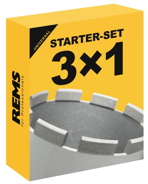 REMS Set bestehend aus 3 UDKB LS, Dm 62mm, 102mm, 127mm, 181115 R