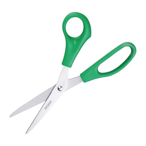 Hygiplas farbkodierte Schere grün, DM039, 5050984250484