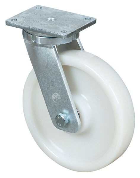 BS Rollen Schwerlastrolle, Rad-Breite 60 mm, Rad-Ø 300 mm, Tragfähigkeit 2000 kg, Lauffläche/Radkörper Kunststoff, Kugellager, RR100.B15.300