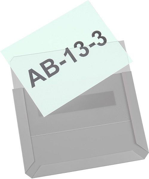 Eichner Magnet-Sichttasche DIN A6, B 154 x H 114 x T 3 mm, quer, VE: 10 Stück, 9218-02953-00