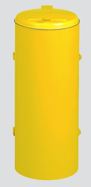 VAR Kompakt-Abfallsammler-Junior mit Einflügeltür, gelb, 1017