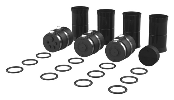 Hauff Manschettenstopfen-Set mit Gasabschlussstopfen und Rohranschluss-Set MSH ZBS2, 1552002110