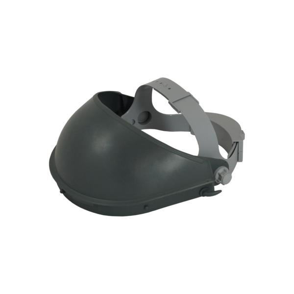 AschuA Kopfhalterung mit Stirnschutz, Aufnahme für Standard- Schutzscheiben, GFKKH200
