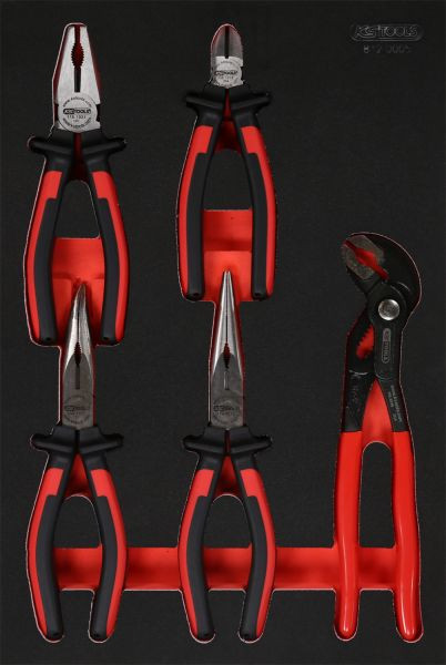KS Tools PERFORMANCEplus Werkzeugsatz 5-teilig Zangen, 812.0005