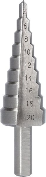 Brilliant Tools Stufenbohrer, Ø 4 - 20 mm, BT101927