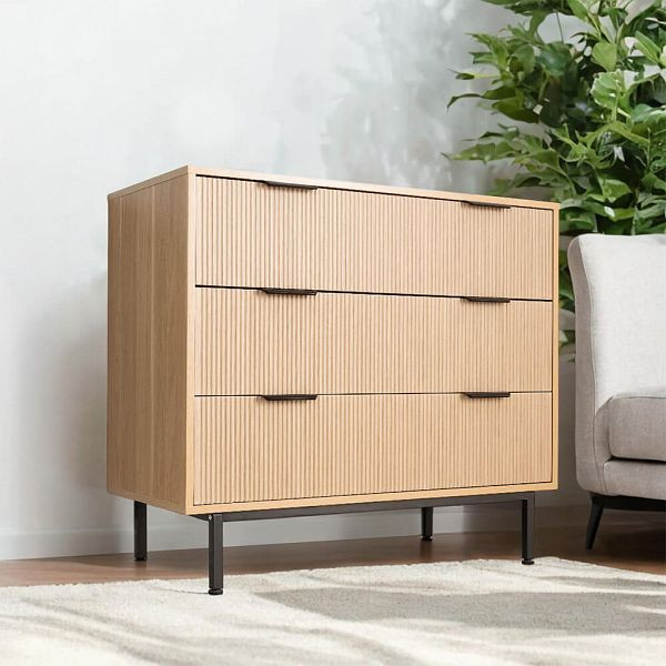 HOME DELUXE Kommode NYLA, 90 x 80 cm, 61803, 4058166325143