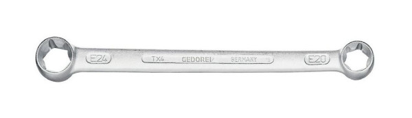 GEDORE Doppelringschlüssel Außen-TORX E10xE12, 6059990