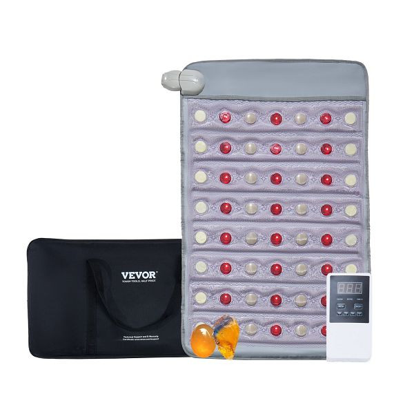 VEVOR Ferninfrarot Wärmegürtel, Heizkissen Jade-/Turmalinsteine 39 bis 70 °C, ZHZSJJRDL32W35SZ9V2