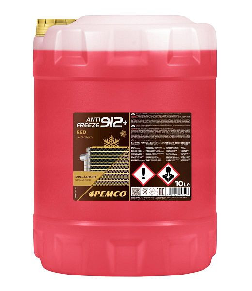 PEMCO 912 Lösung Antifreeze (-40), VE: 10 l, PM0912-10