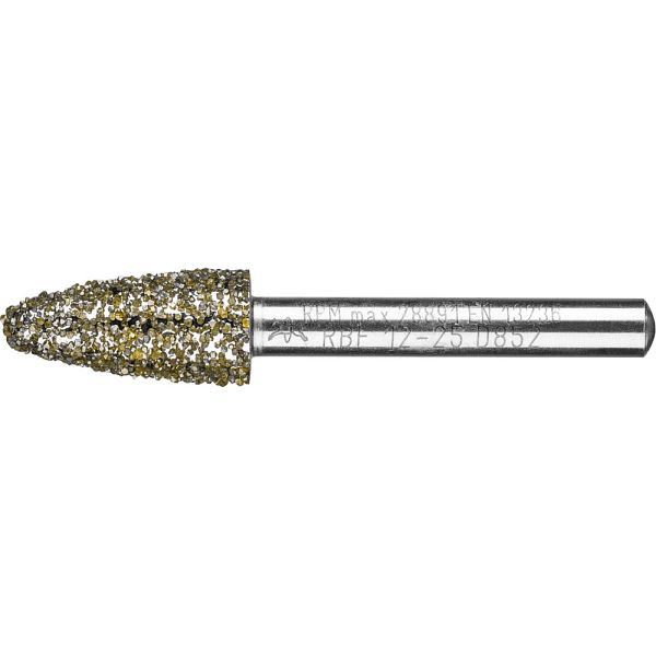 Pferd Diamant-Schleifstift DRBF-N 12-25/6 D 852, 36476065