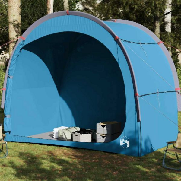vidaXL Beistellzelt Blau Wasserdicht, 94641, 8721012446755