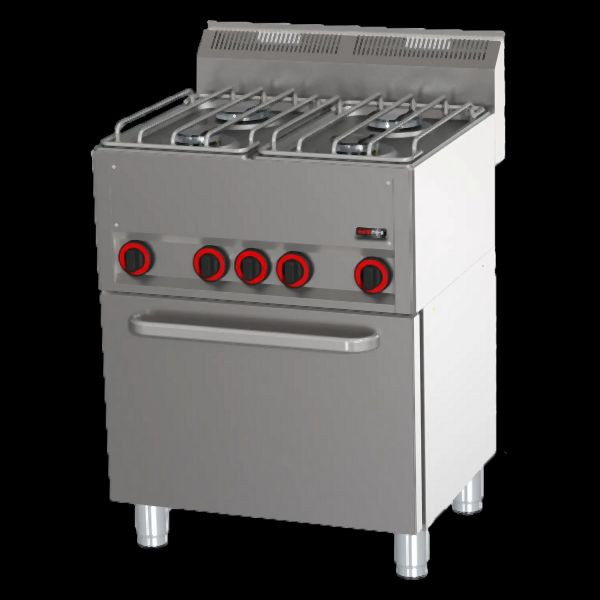 RM Thermik Serie 600, Gasherd mit Elektro-Backofen, 660x600x860 mm, SPT-60GL
