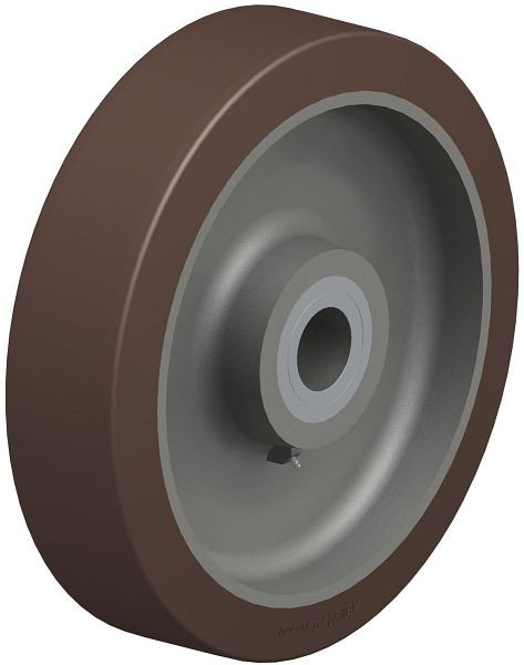 Blickle GB 602/80K Rad aus Blickle Besthane®, Braun, 754331