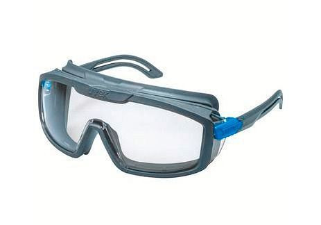uvex Schutzbrille i-guard 9143266, anthrazit/blau, 311679