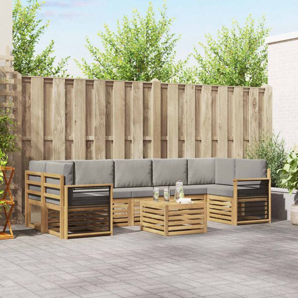 vidaXL Sofagarnituren Massivholz Akazie, 3391566, 8721288839145