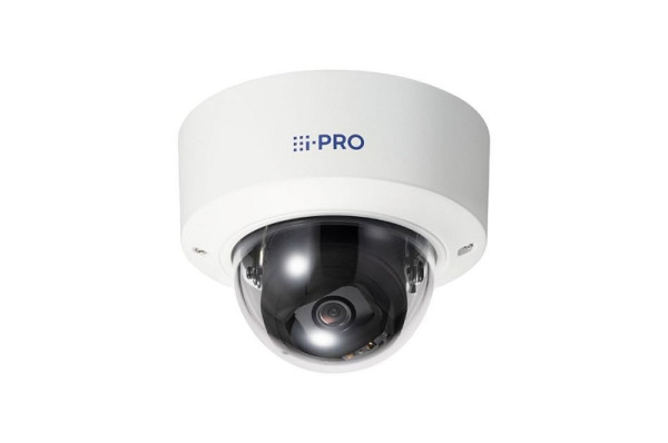 i-Pro Netzwerk Dome S-Serie, 5MP@30fps, 3,2mm AI, IK10, IR, in, Farbige Nachtsicht (0,12 bis 0,17 lx), WV-S22500-F3L