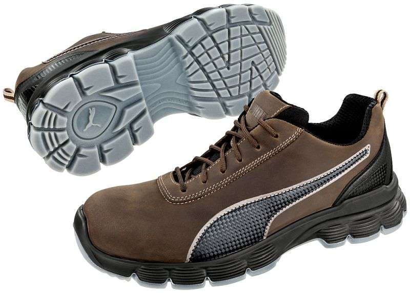 Puma Sicherheitsschuhe CONDOR BROWN LOW S3 ESD SRC schwarz braun 43 640542204000043 gunstig versandkostenfrei online kaufen groBe Auswahl gunstige Preise PROFISHOP