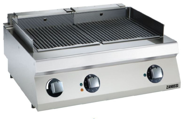ZANUSSI Elektro-Kontaktgrill ERG9 / 2HT-HP, Tischgerät, 406392347