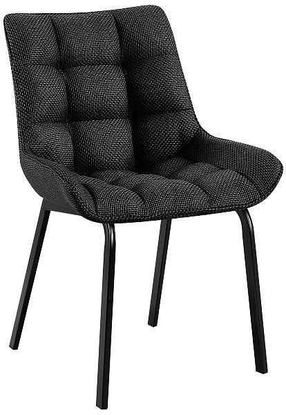 CLP Stuhl Saranda Stoff schwarz, titangrau, 313982