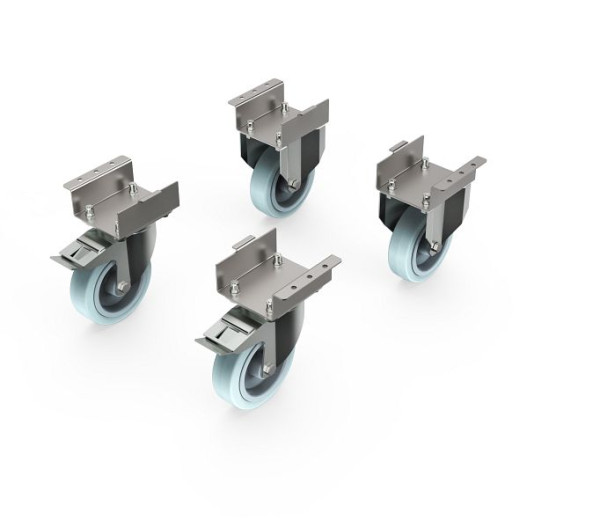 ALPENINOX Rollen, für SF 30/30-LW CRIO CHILL und SF 50/50-LW CRIO CHILL, VE: 4 Stück, 402881284