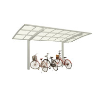 Produktbild von Ximax Aluminium Carport Portoforte Mini Typ 60 Sonderlänge Edelstahl-Look, 76001 Ximax Aluminium Carport Portoforte Mini Typ 60 Sonderlänge Edelstahl-Look, 76001