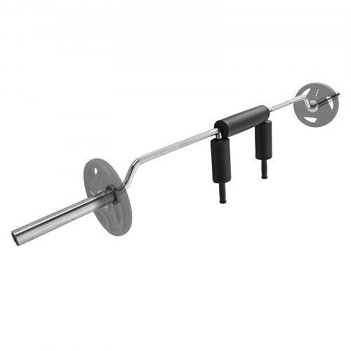 VEVOR Gewichtsstange 2210 mm Gesamtlänge, Langhantel Aufbewahrungsständer 315 kg Tragfähigkeit, Langhantelset, Hanteln, Krafttraining, GLG2YCDBS150OUNZ2V0
