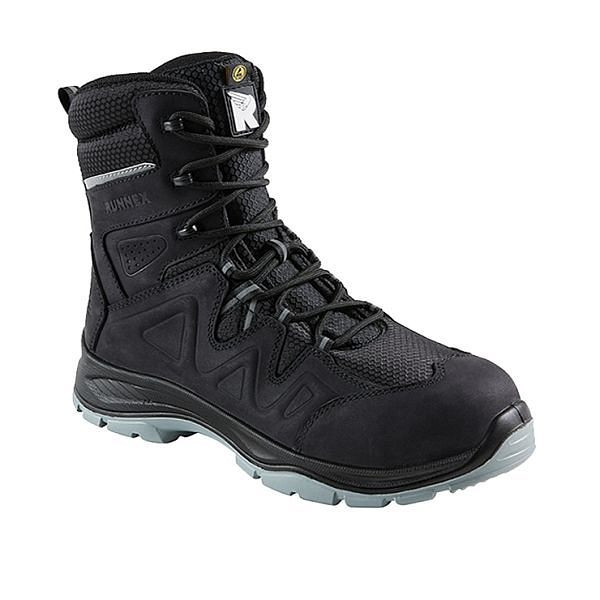 RUNNEX S3S-Winter-ESD-Sicherheitsschnürstiefel SpecialStar, Farbe: schwarz/grau, Größe: 38, VE: 1 Paar, 5331-38
