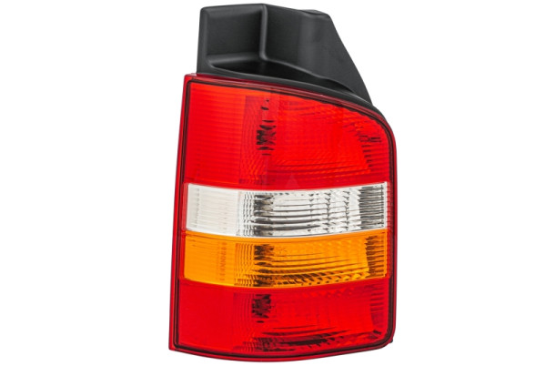 HELLA Heckleuchte, Glühlampe, gelb/glasklar/rot, für u.a. VW T5 Box (7HA, 7HH, 7EA, 7EH), ECE, links, 2SK 008 579-111