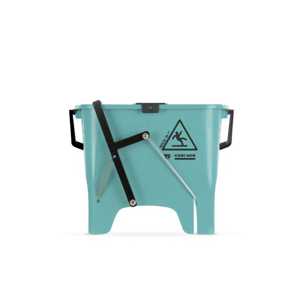 Kärcher Eimer mit Mopppresse 15 l, Abmessungen L × B × H: 460 x 320 x 350 mm, 6.999-227.0