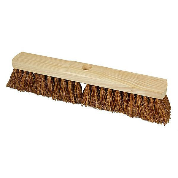 Haupa Saalbesen 40 cm, Kokos, mit Stielloch, 393034, 4011923604189