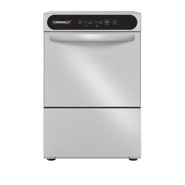 Casselin Gläserspüler Break Tank 400U, Rahmen und Wand aus Edelstahl AISI 18/10, CLV40UBT