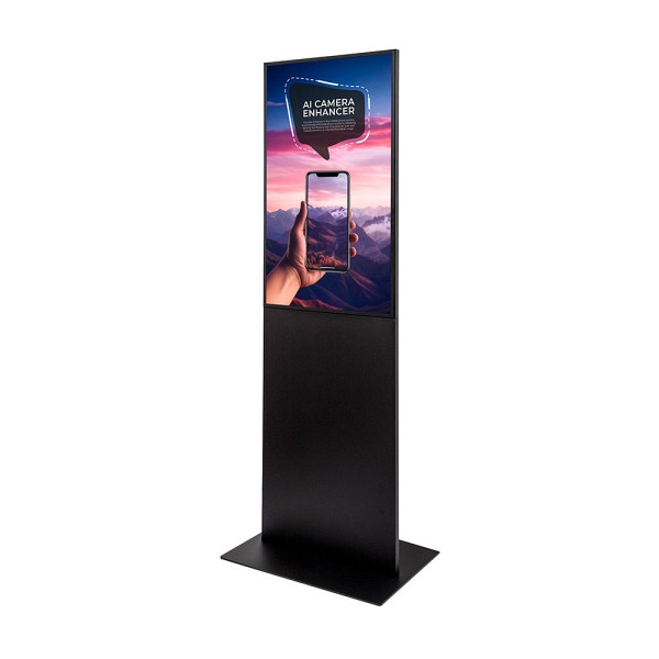 Showdown Displays StreamLine Digitale Infostele Mit 43" Samsung-Bildschirm Schwarz, DITOTEMSTREAM43ESF